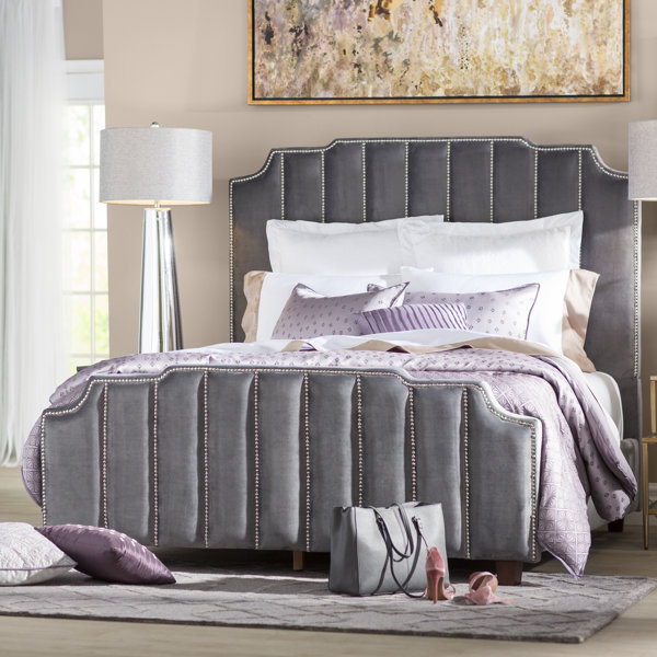 Elof Velvet Upholstered Standard Bed By Willa Arlo Interiors Read Reviews