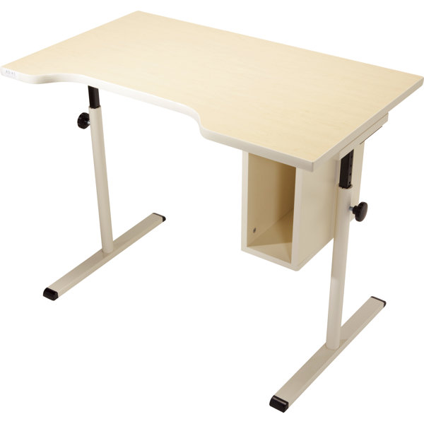 Knob Assist Series Drafting Table by Populas Furniture