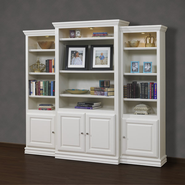 French Restoration Kamran Oversized Set Bookcase by A&E Wood Designs