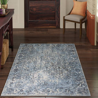World Menagerieriver Farm Blue Area Rug Wayfair