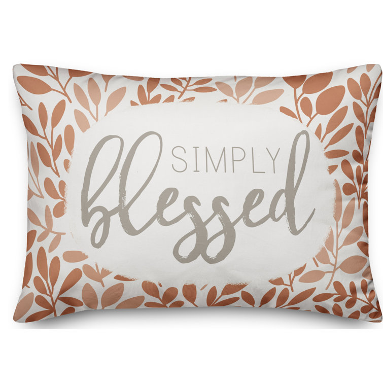 blessed lumbar pillow