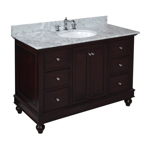 Bella 48 Single Bathroom Vanity Set by Kitchen Bath Collection