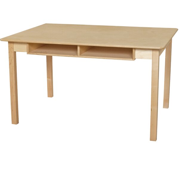 Wood Adjustable Height Multi-Student Desk by Wood Designs