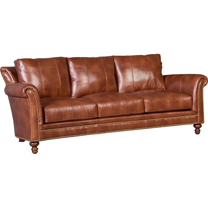 Richardson Stationary Leather Sofa