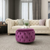 Round Bathroom Ottoman Wayfair