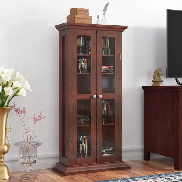 CD / DVD Multimedia Cabinet by Three Posts