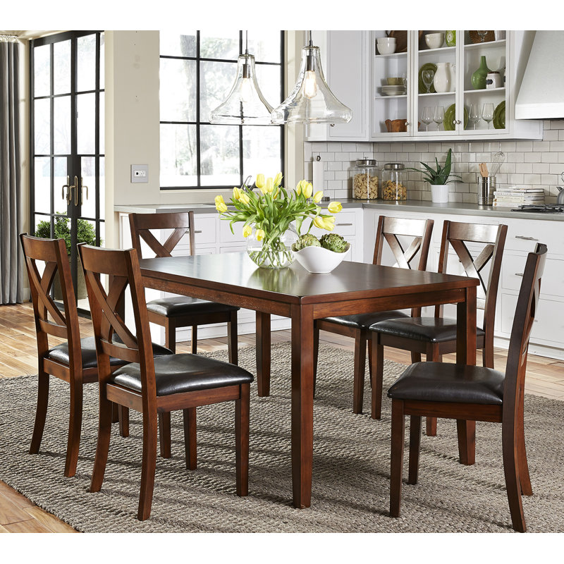 Nadine 7 Piece Breakfast Nook Dining Set Nadine 7 Piece Breakfast Nook Dining Set