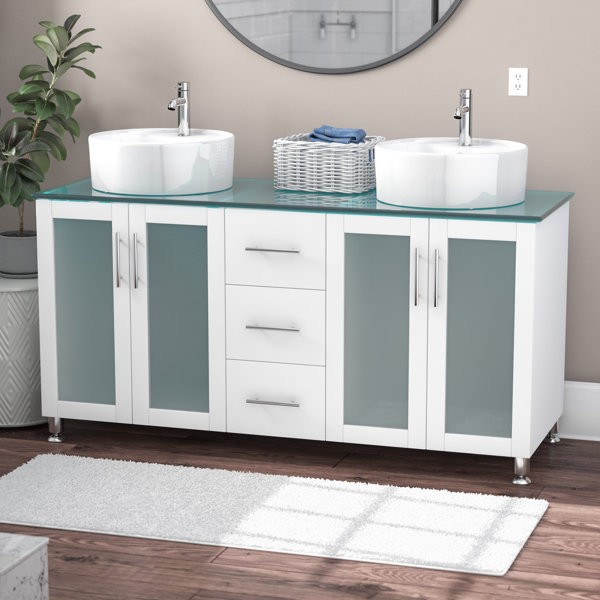 Boswell 60 Double Vanity Set by Mercury Row