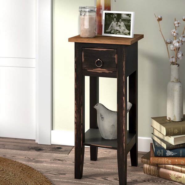 Tompkins Narrow End Table With Storage By Laurel Foundry Modern Farmhouse