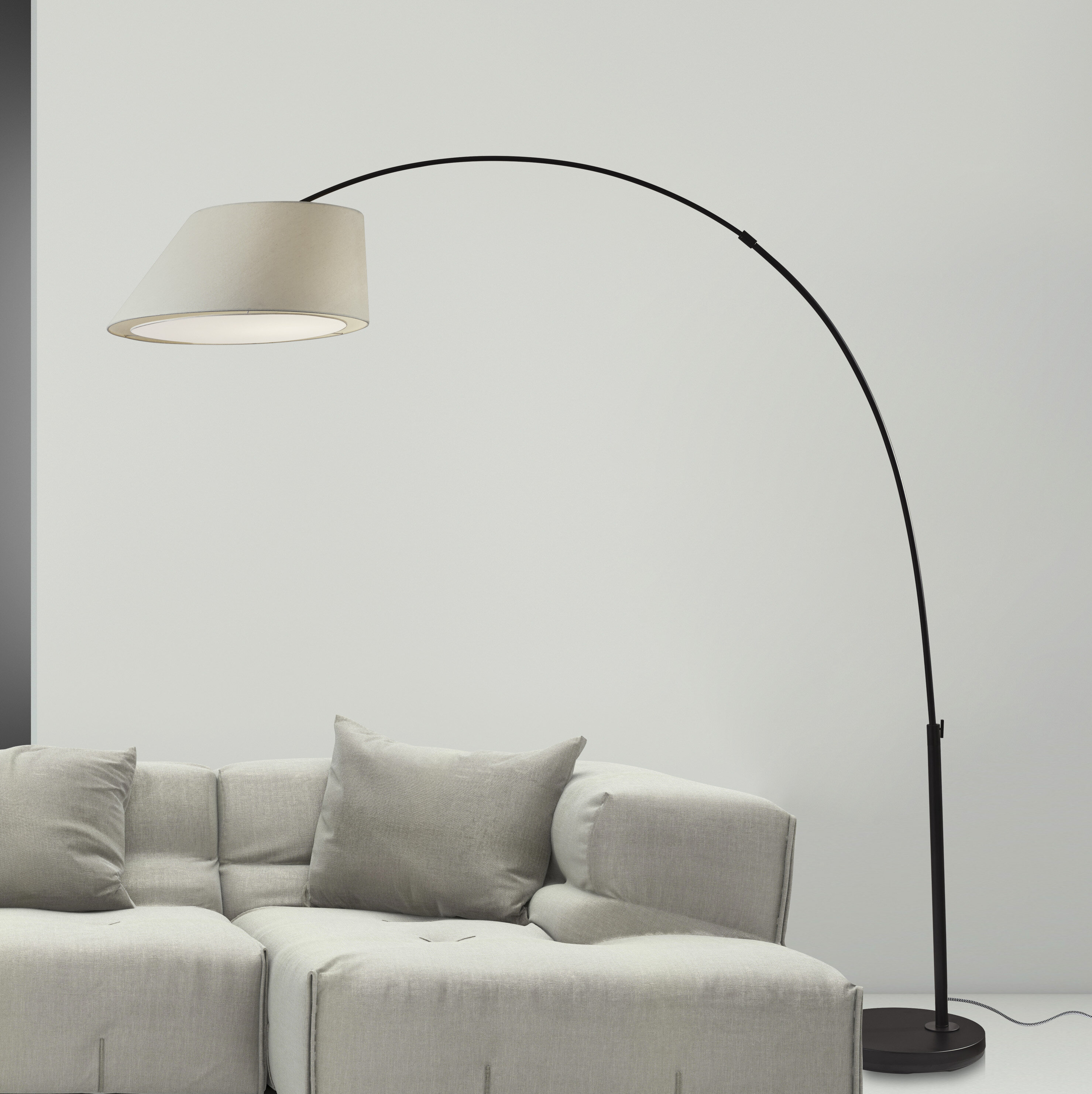 overhead floor lamp