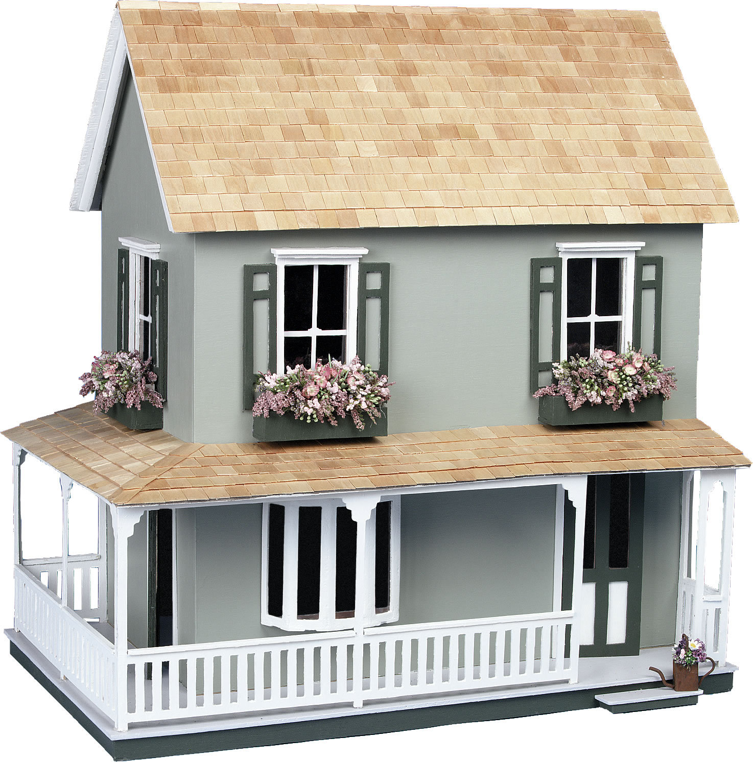 unfinished dollhouse kit