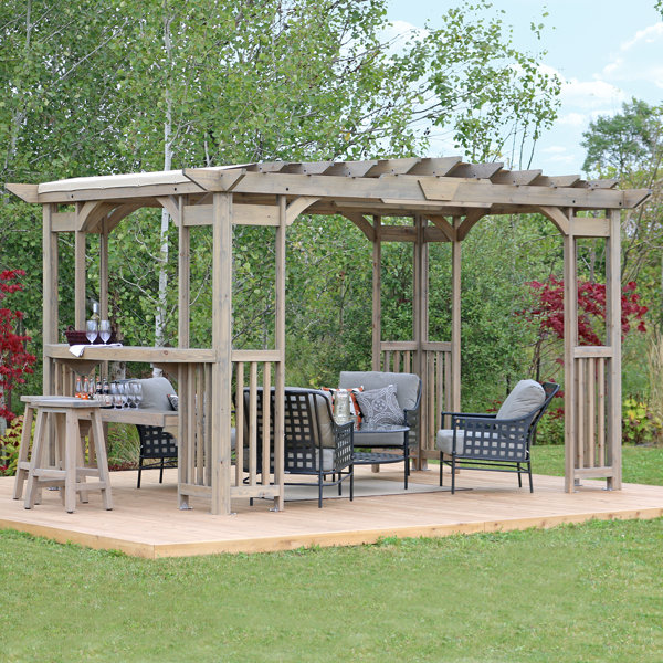 8 X 10 Pergola Wayfair