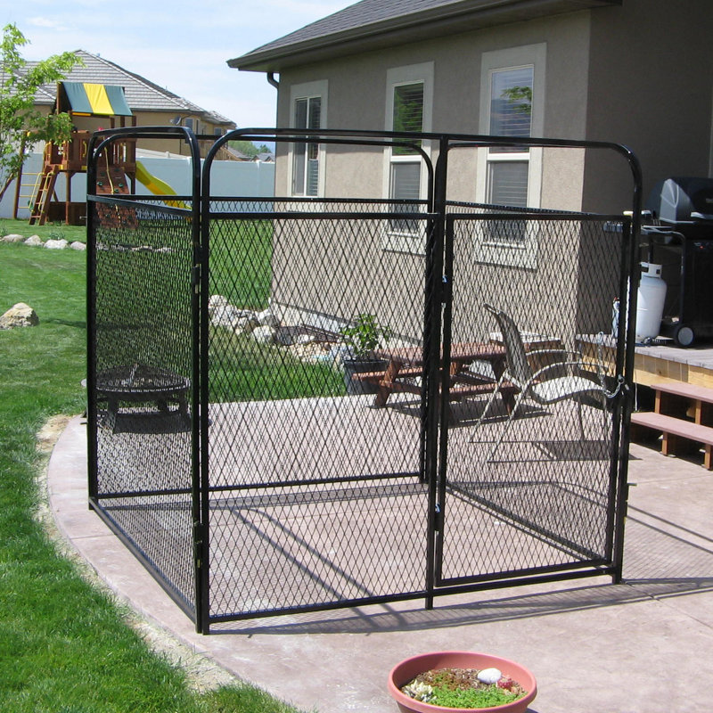 K9 Kennel Basic Expanded Metal Yard Kennel & Reviews Wayfair