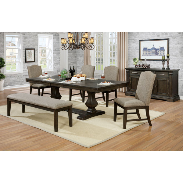 Johannes 6 Piece Extendable Dining Set By Gracie Oaks Coupon