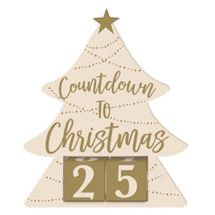 Countdown To Christmas Decor Wayfair Countdown To Christmas Sign