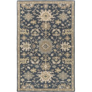 Willard Navy & Olive Area Rug