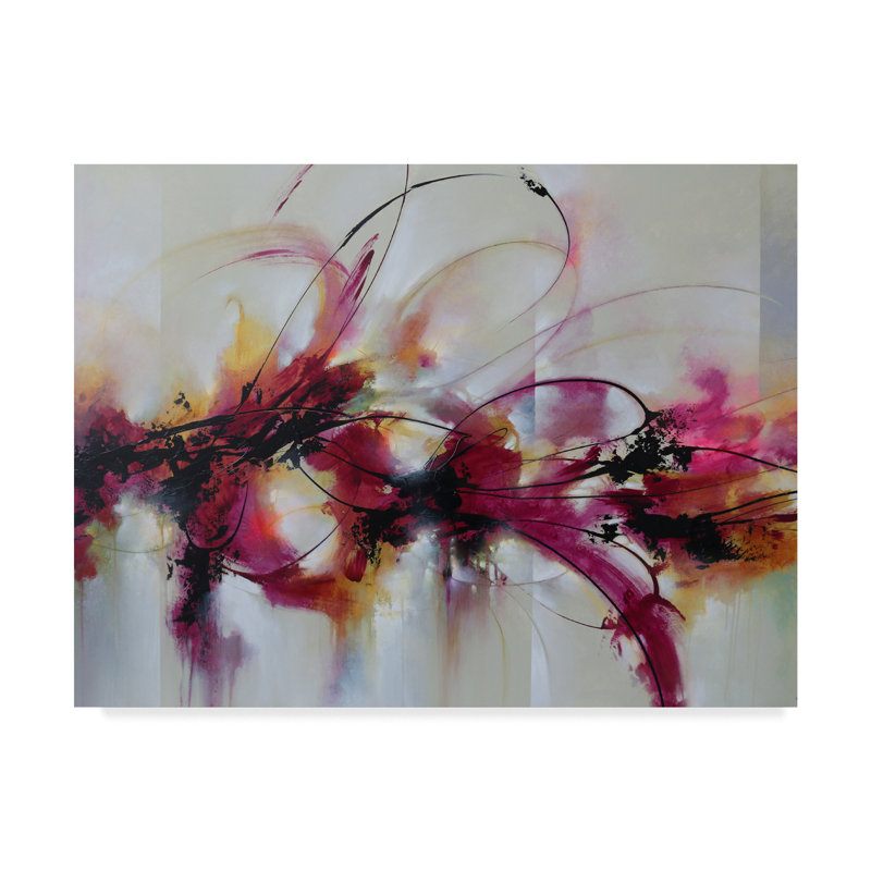 Ebern Designs Carried Away Acrylic Painting Print On Wrapped
