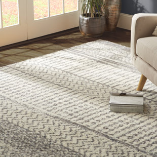 Farmhouse Rugs Birch Lane Danny Gray Ivory Area Rug