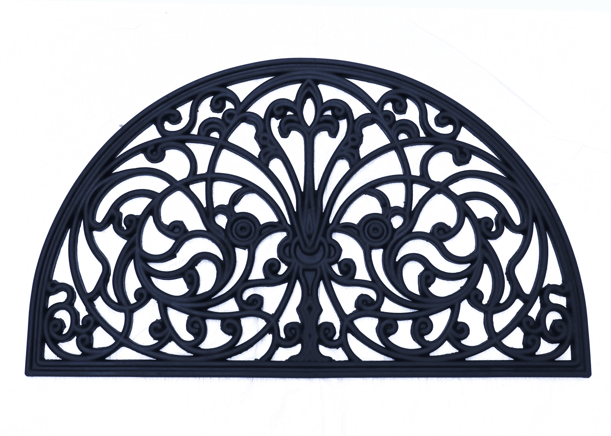 Fleur De Lis Living Bellmore Rubber Grill 30 5 In X 18 5 In Non