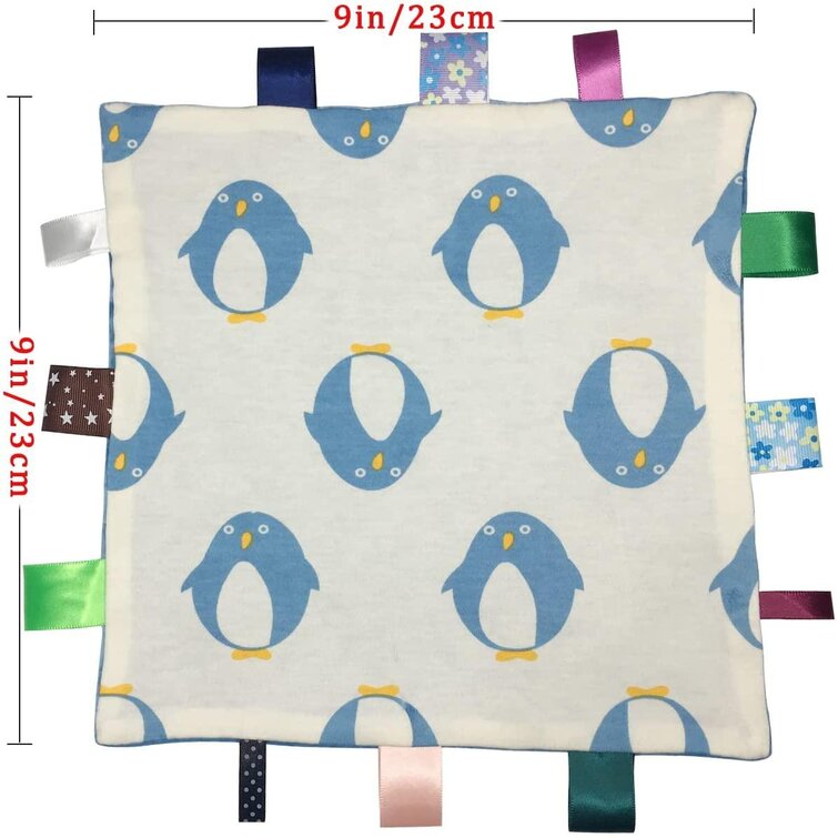 Mini Minky Taggy Blankets Various Styles available. Ideal for out and about 