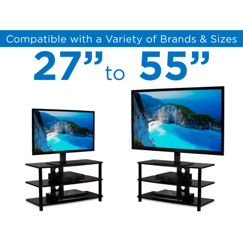 Universal Table Top TV Stand Legs for LG 42PX8DC-UA Height Adjustable