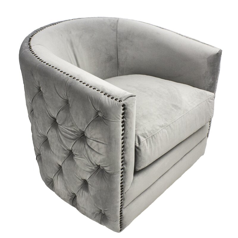 Canora Grey Mina Swivel Tub Chair Wayfair Co Uk