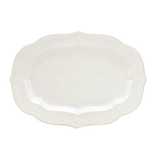 French Perle Platter by Lenox