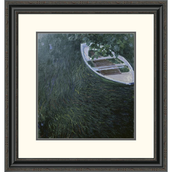 Global Gallery La Barque The Row Boat 1887 By Claude Monet