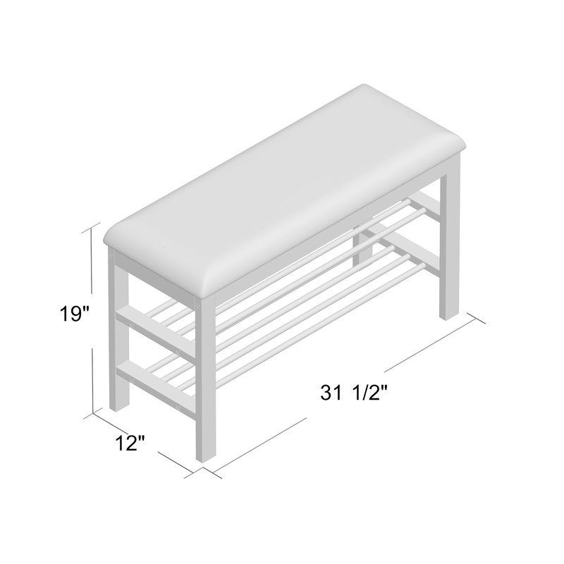 Andover Mills Storage Bench & Reviews Wayfair