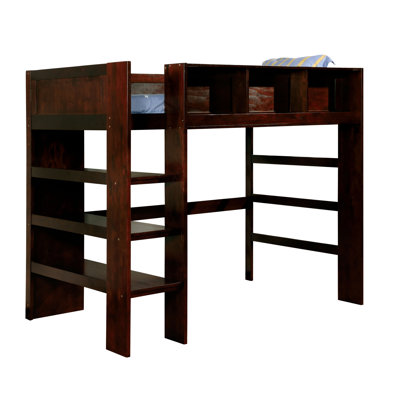 Gobeil Bunk Bed With Shelves Allmodern