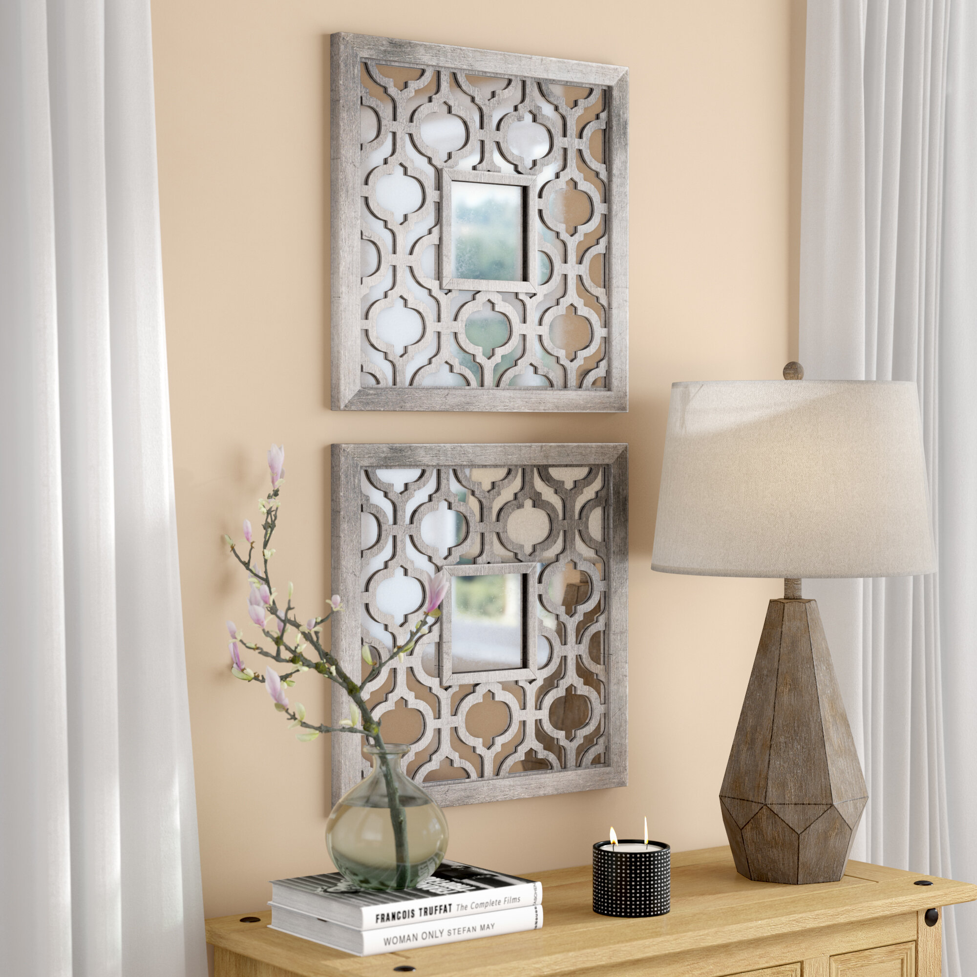 decorative mirror wall