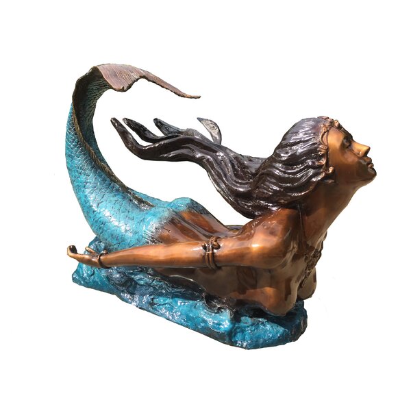 Andres Mermaid Coffee Table By Rosecliff Heights
