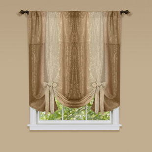 Sheer Tie Up Curtains Wayfair