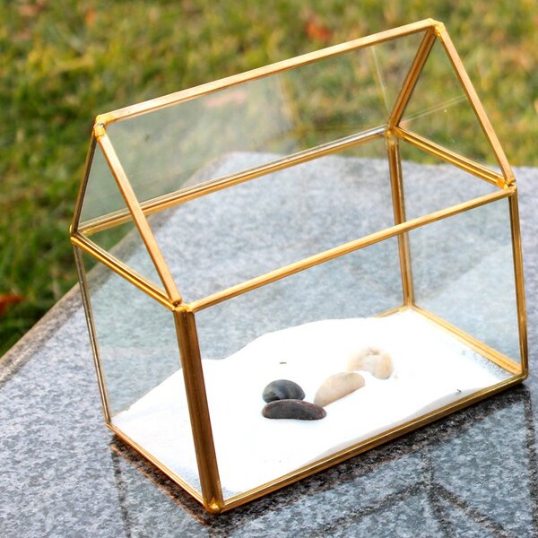 House Glass Terrarium by WGV International