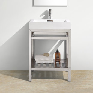 Chrome Bathroom Vanities You Ll Love Wayfair Save