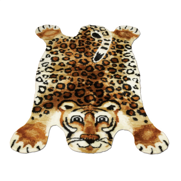 Leopard Kids Rug by Walk On Me