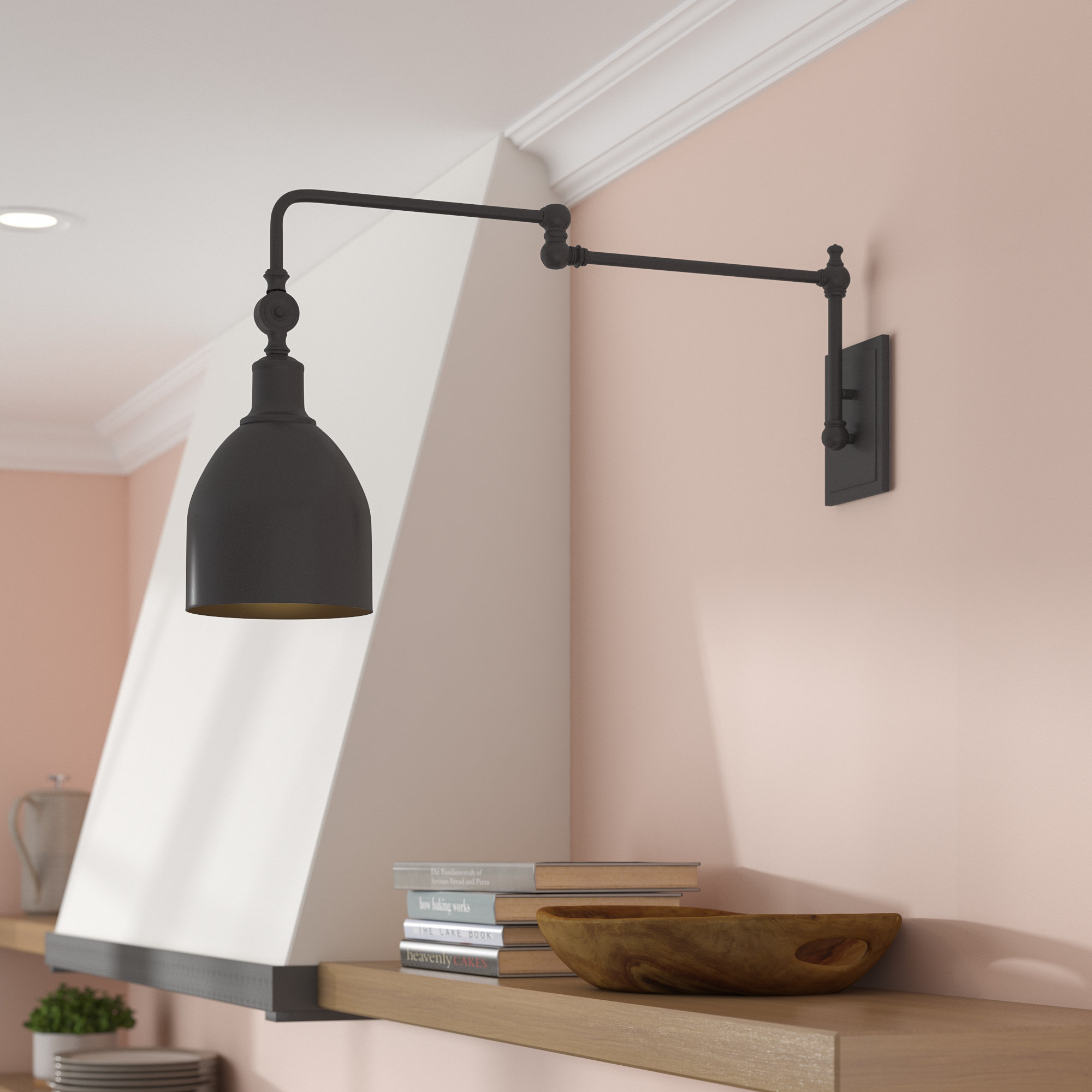 Lyana 1 Light Swing Arm Lamp Lyana 1 Light Swing Arm Lamp