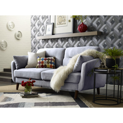 Elle Decor Chloe Mid-Century Modern Sofa
