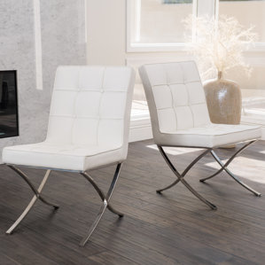 genuine leather kitchen & dining chairs you'll love | wayfair genuine leather kitchen & dining chairs you'll love | wayfair