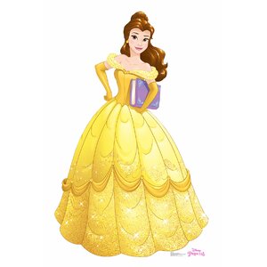 Belle Life Size Cardboard Cutout