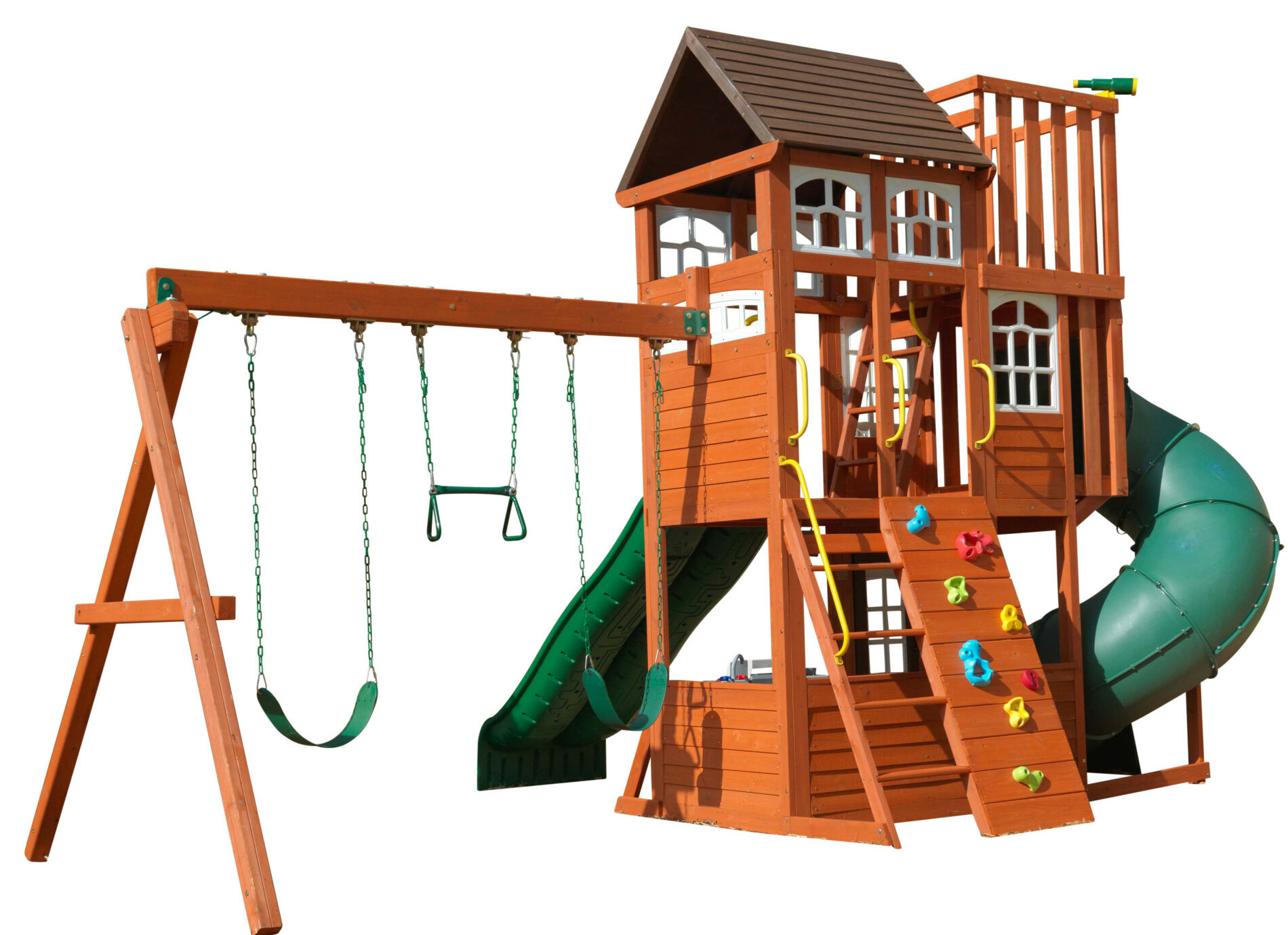 plastic climbing frame