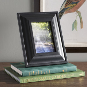 Traditional Satin Black Picture Frame