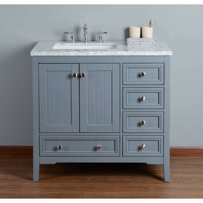 Beachcrest Home Murawski 36 Single Bathroom Vanity Set Reviews