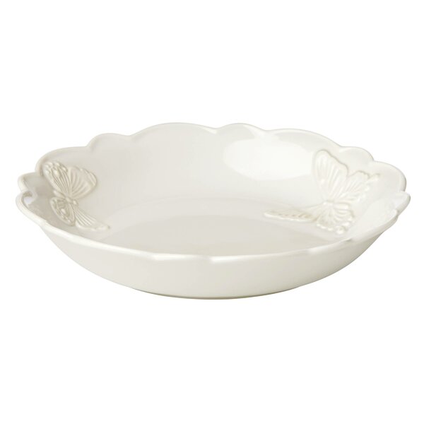 Meadow® Butterfly Carved Individual Pasta Bowl by Lenox