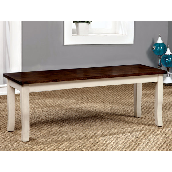Marilou Wood Bench By August Grove Cheap