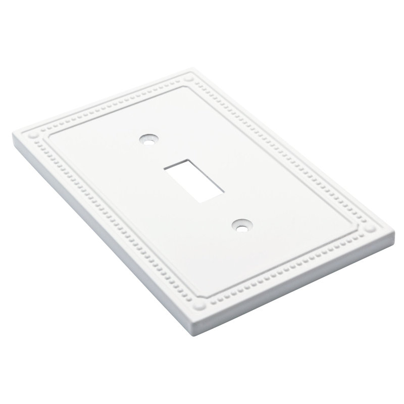 Franklin Brass Classic Beaded 1 Gang Toggle Light Switch Wall Plate Reviews Wayfair