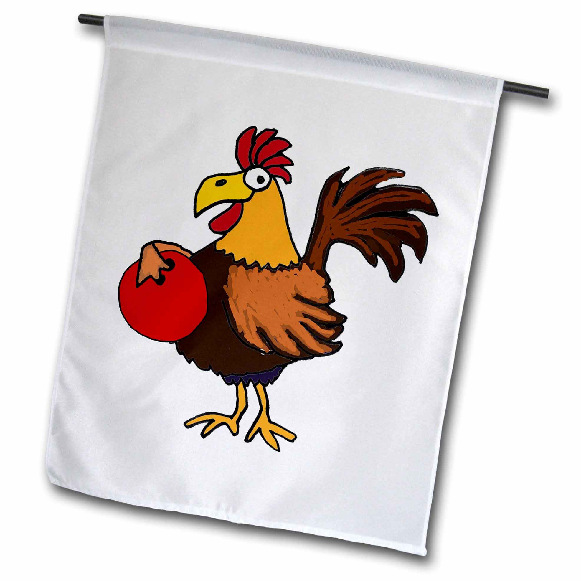 Cartoon Cool Rooster Funny Animal Laptop Case 14 Inch Carrying Case with Strap