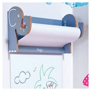 Wall-Mounted Elephant Paper Roll Art Easel
