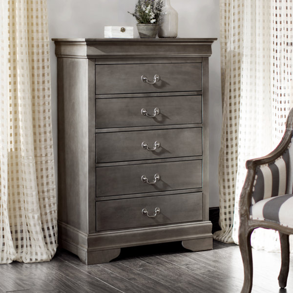 Lisle 5 Drawer Chest by Lark Manor