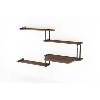 Evans Floating Shelf Tronk Design Finish Black